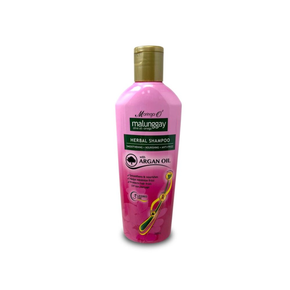 Moringa O2 Malunggay Herbal Shampoo Anti Frizz 200ml